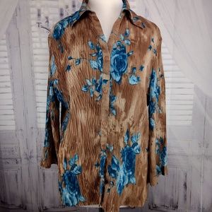 💥$5 or 5 for $20Jalpur blouse size L. # E204